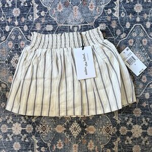 Miles the Label Striped Skort - Size 3T NEW!